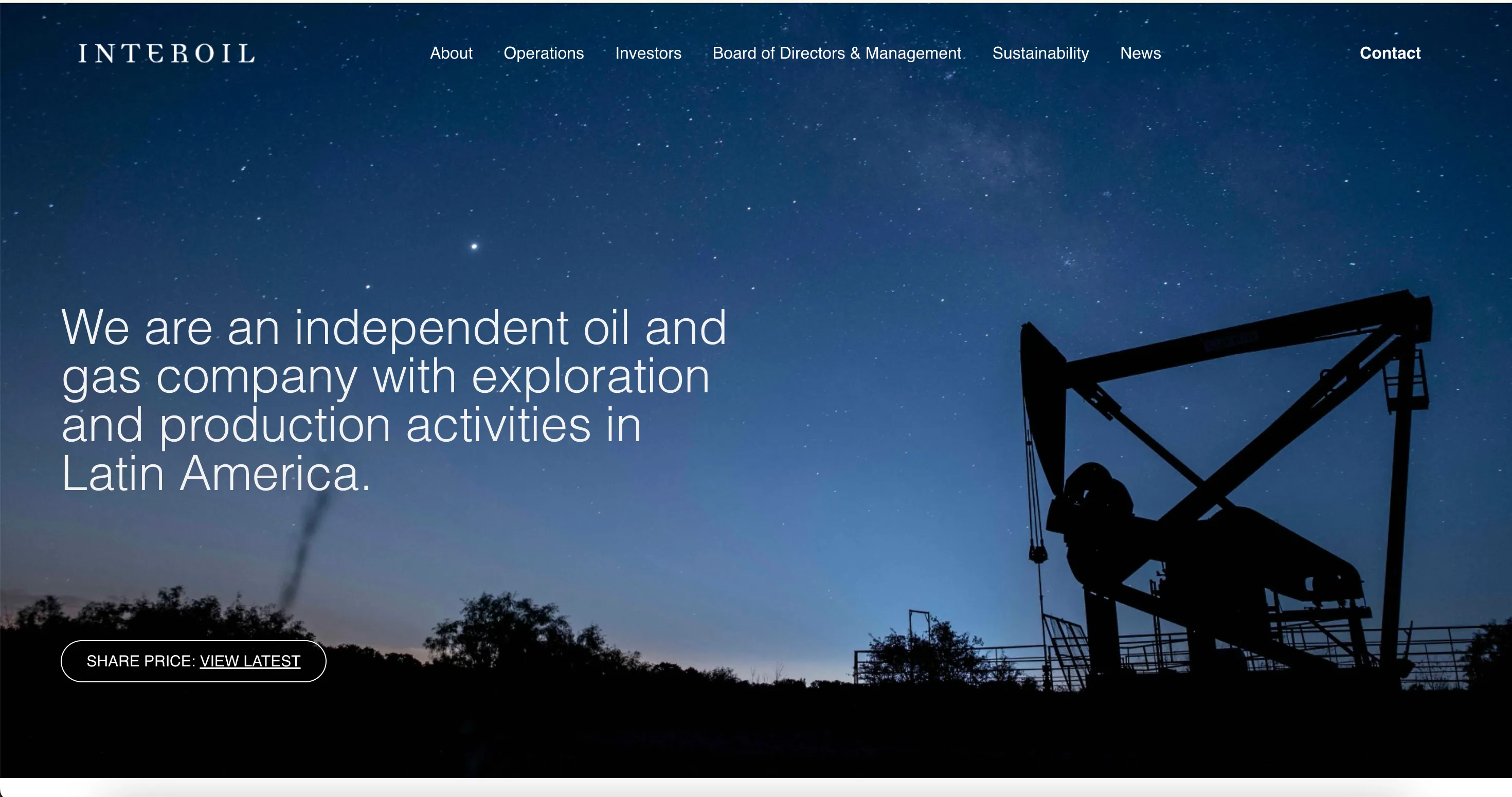 Interoil preview
